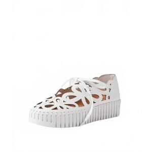 NEW DJANGO & JULIETTE women's bello sneakers in white